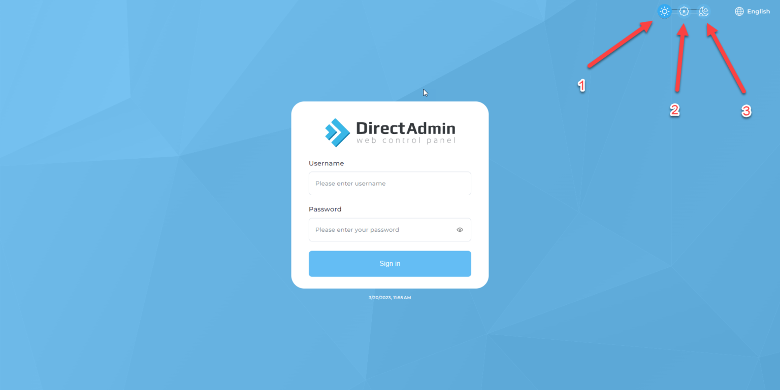 วิธีเปิดใช้งาน Dark Mode ใน DirectAdmin - Knowledge Base ...